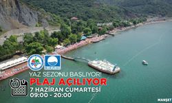 Belediye plajları yaza merhaba diyor...