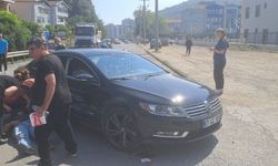 Kırmacı'da kaza... Düz yolda çarpıştılar...