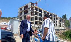 Bin kişilik KYK yurdu  inşaat çalışmaları devam ediyor...