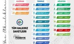 Kdz Ereğli'de yaz etkinlikleri başlıyor...