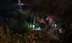 Alkolü aldı, ormanlık alana yuvarlandı...