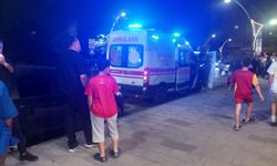 Motosiklet araca çarptı... 1 kişi yaralandı...
