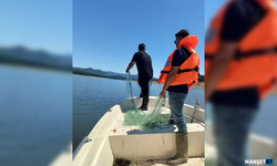 Akarsu ve göletlere denetim yapıldı...