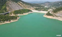 Su seviyesi düştü, ırmak kurudu...