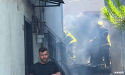 Mahalleli sabah yangınla uyandı…