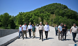 Saffet Bozkurt, projeyi yerinde inceledi...
