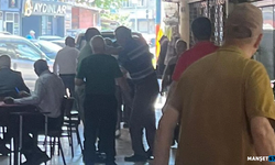 Kahvehanede kavga... Yumruklar havada uçuştu...