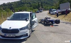 Asayiş timi otomobile çarptı... Ölümden döndü...