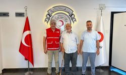 82 yaşındaki Fahrettin Aslan'dan Kızılay'a anlamlı bağış...
