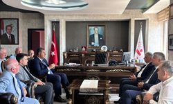 Saffet Bozkurt’tan Kaymakam Yılmaz’a ziyaret…