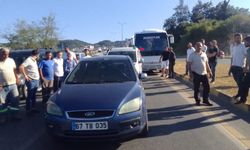 3 aracın karıştığı kazada 1 kişi yaralandı...
