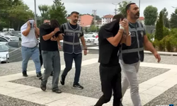 150 saatlik görüntü kaydı incelenerek yakalandılar...
