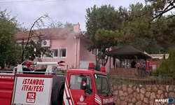 Kaymakam'ın oturduğu lojmanda yangın...