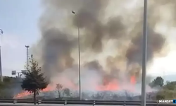 Ot yangını büyüdü... Ekipler sevk edildi...
