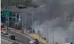 Sigara izmariti yangına sebep oldu...