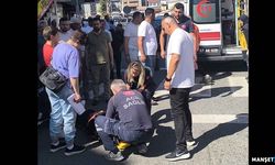 Hem yaya hem de sürücü yaralandı…