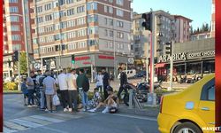 Motosikletler çarpıştı… Yaralılar var…