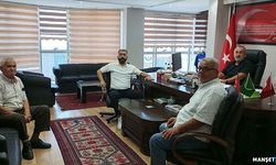 Özkan Üstün’den Zafer Yalman’a ziyaret
