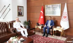 Bölge komutanından Hacıbektaşoğlu’na ziyaret…