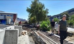Saffet Bozkurt, inşaat alanını ziyaret etti...