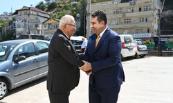 Kaymakam Yılmaz'dan iade-i ziyaret...
