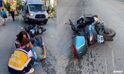 Motoru kaydırdı… Ağır yaralandı…