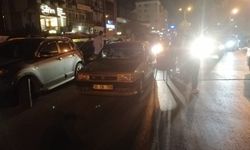 Cip ile otomobil çarpıştı... Hastaneye kaldırıldı...