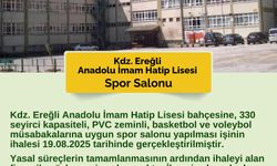 Saffet Bozkurt açıkladı... Spor salonu yapılacak...