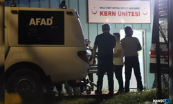 Yabancı plakalı araçta şüpheli madde...