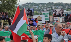 Zonguldak’ta Sumud filosuna destek yürüyüşü...