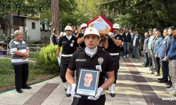Kazada yaşamını yitiren polis toprağa verildi...