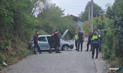 Jandarmadan kaçtı, kaza yapınca yakalandı...