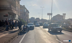 Otomobil önce araca, sonra motosiklete çarptı...