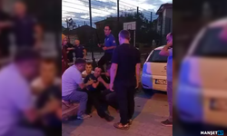 Kavgayı ayırmak isteyen polis memuru yaralandı...