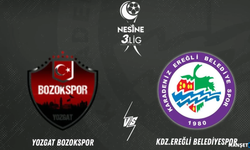 Karadeniz Ereğli Belediyespor deplasmanda 1-0 önde...