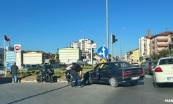 Sürücü hakimiyetini kaybetti... Hastaneye kaldırıldı...