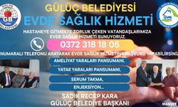 Gülüç Belediyesi, evde sağlık hizmeti başlattı...