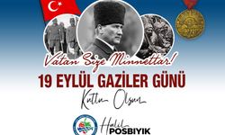 Başkan Posbıyık, Gaziler gününü kutladı...