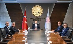 Bozkurt ve Keleş’ten Bakan Kacır’a ziyaret…