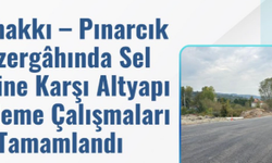 Delihakkı – Pınarcık sel riski alt yapısı tamamlandı…