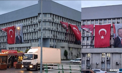 Atatürk posterine yapılan saygısızlığa tepki...