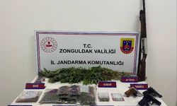 Alaplı'da operasyon... Çok miktarda madde ele geçirildi...