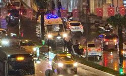 Motosiklet yayaya çarptı... Hem sürücü hem yaya yaralandı...