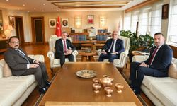 Kültür ve Turizm Bakanı Mehmet Nuri Ersoy’a ziyaret...
