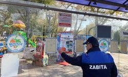 Kdz.Ereğli'de izinsiz afişler kaldırıldı...