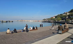 Güneşi havanın tadını denizi izleyerek çıkardılar...