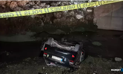 Köprüden dereye düştü: 1 ölü, 1 yaralı...