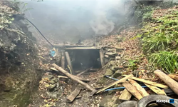 9 kaçak maden ocağı imha edildi...