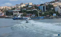 Zonguldak’ta gemi yangını tatbikatı...