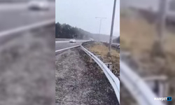 Sabah saatlerinde kar yağışı gerçekleşti...